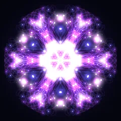 Kaleidoscope artwork generated from the 741 Hz Clarity frequency