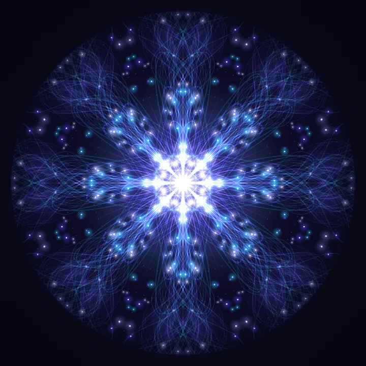 Kaleidoscope artwork generated from the Pink Pink Noise sound